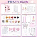 ⁦مجموعة ملمع الشفاه من نيكيتا فيفي، الكل في واحد لصنع ملمع الشفاه الخاص بك مع قاعدة شفافة، اصباغ ولامع، انابيب، هدية ابداعية ممتعة للنساء والفتيات من محبي المكياج في اعياد الميلاد⁩ - الصورة ⁦9⁩