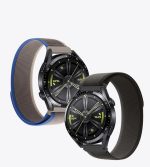 ⁦دادو سوار تريل لوب من النايلون 22 ملم متوافق مع هواوي GT4 | GT3/3 برو | GT2/2 برو | GT | ووتش 4/3 برو 46 ملم و48 ملم، ساعة سامسونج 3 45 ملم | جالاكسي جير S3 46 ملم واميزفيت GTR2 | GTR3 | GTR4⁩ - الصورة ⁦2⁩