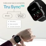 ⁦نويز ساعة ذكية بلس 2 ماكس بشاشة 1.85 انش واجراء مكالمات بلوتوث وبطارية تدوم 10 ايام وسطوع 550 وحدة مضيئة في البكسل و100 وضع رياضي وتتبع النشاط وتتبع السعرات الحرارية ومقياس الاكسجين (اسود ايليت)⁩ - الصورة ⁦3⁩