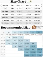 ⁦تيشيرتات صيفية باكمام مكشكشة للبنات باكمام قصيرة كاجوال لطيفة برقبة دائرية ضيقة مناسبة لعمر 5-14 سنة⁩ - الصورة ⁦7⁩