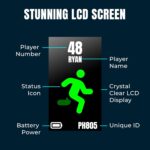 ⁦مجموعة متتبع لاعبي كرة القدم من بيتشيروجي بي اس - مقاس S | سترة رياضية بنظام تحديد المواقع مع اشتراك لمدة 12 شهر | معدات تدريب كرة القدم لتتبع الأداء واللياقة البدنية⁩ - الصورة ⁦4⁩