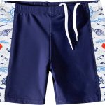 شورت سباحة للاولاد من بيجثري، شورت سباحة للاولاد بعمر 3-6 سنوات، شورت سباحة برباط سحب لحفلات حمام السباحة