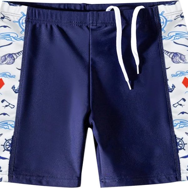 شورت سباحة للاولاد من بيجثري، شورت سباحة للاولاد بعمر 3-6 سنوات، شورت سباحة برباط سحب لحفلات حمام السباحة