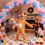 ⁦زي بيجامة للاطفال من قطعة واحدة، ملابس نوم قطيفة على شكل حيوانات للاولاد والبنات، مثالي لحفلات الهالوين التنكرية والكريسماس⁩ - الصورة ⁦7⁩