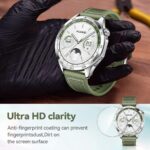 ⁦تي تيرسيلي 【عبوة من 3 قطع】 شاشة حماية من الزجاج المقوى لساعة هواوي جي تي 4 مقاس 46 ملم⁩ - الصورة ⁦5⁩