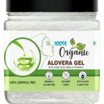 جل الصبار العضوي 100% للوجه، مع الصبار الطبيعي وفيتامين E للبشرة والشعر - 400 غرام