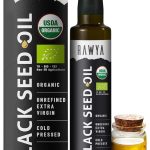 زيت الحبة السوداء من راويا - عضوي معتمد من وزارة الزراعة الامريكية - معصور على البارد - بذور كمون اسود تركي - نيجيلا ساتيفا فاخرة مع ثيموكينون - كالونجي - غير معدل وراثيا وخالي من الجلوتين - مكملات