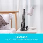 ⁦بلاك اند ديكير مكنسة كهربائية محمولة باليد من داستباستر، تعمل بالبطارية بجهد 12 فولت بتصميم رفيع للغاية، لاسلكية، محرك رقمي حديث، مستويين للشفط، تيتانيوم/اسود - Dvc320B21⁩ - الصورة ⁦8⁩