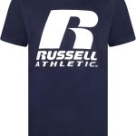 RUSSEL ATHLETICS Boys RSL0008203 Russell Athletic Logo T-Shirt 12-13Y Sand