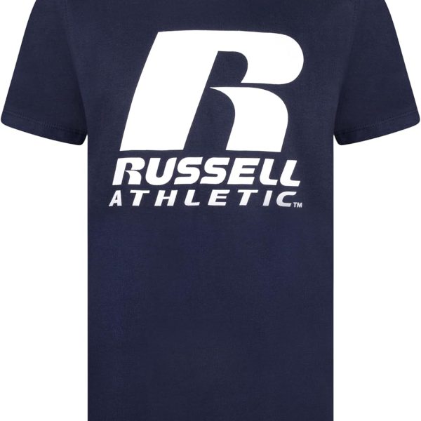 RUSSEL ATHLETICS Boys RSL0008203 Russell Athletic Logo T-Shirt 12-13Y Sand