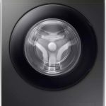 Samsung Series 5 WW80TA046AX/EU مع غسالة قائمة بذاتها إيكوبوبل، 8 كجم 1400 دورة في الدقيقة، جرافيتي، B مصنفة