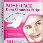 شرائط ازالة الرؤوس السوداء والمسام من تيويدو، 30 شريط انف + 60 شريط وجه لازالة الرؤوس السوداء للذقن والجبهة، شرائط فحم للتنظيف العميق، شرائط لازالة الرؤوس السوداء، تقليل المسام