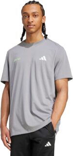 ⁦adidas Men Tennis Graphic T-Shirt⁩ - الصورة ⁦3⁩