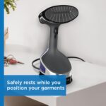 ⁦روينتا, مكواة بخار للملابس، مكواة بخار محمولة باليد من اكس سيل، تسخين سريع 25 ثانية، بخار نزح قوي، سلك طويل للغاية 9.84، 1875 واط، مكواة بخار للملابس السوداء، لا غنى عنها للسفر، DR8220⁩ - الصورة ⁦7⁩