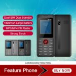 ⁦هواتف محمولة اساسية لكبار السن والاطفال من وينجوي، هواتف غبية غير مقفلة بدون انترنت - مع ازرار كبيرة، MP3، MP4، كاميرا، مصباح يدوي، اس او اس، رمادي⁩ - الصورة ⁦7⁩