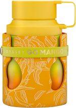 Armaf Perfumes Odyssey Go Mango Tropical Edition Eau De Parfum 100ml, Perfume for Men, Oriental Floral Fragrance, Long Lasting Scent, Juicy Mango, Spicy Ginger & Woody Vanilla