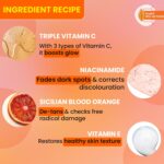 ⁦دوت اند كي لوشن الجسم فائق السطوع بفيتامين C + E للبشرة المغذية العميقة والمتوهجة بشكل واضح | يقلل البقع الداكنة والتسمير | مع فيتامين C الثلاثي والنياسيناميد | للنساء والرجال | 250 مل⁩ - الصورة ⁦4⁩