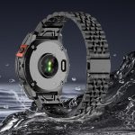 ⁦سوار معدني سريع الملاءمة 22 ملم لساعة جارمين فينيكس 7/7 برو/6/6 برو، سوار بديل من الستانلس ستيل لفينيكس 5/5 بلس/فوررنر 965 955 945 935/ابروتش S62/ديسنت G1/كواتيكس 7 من اي زد ام في زد كيه يو⁩ - الصورة ⁦3⁩