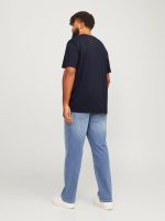 ⁦JACK & JONES Mens LOGO TEE SS O-NECK 2 COL AW24 S PLS Modern (pack of 1)⁩ - الصورة ⁦3⁩