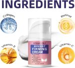 ⁦اليتزيا كريم تدليك للعناية بالبشرة لشد الصدر ورفعه بشكل طبيعي، كريم مرطب رقيق لوقت النوم مع فيتامين E 50 مل للاستخدام المنزلي ETBMC02⁩ - الصورة ⁦3⁩