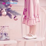 ⁦حذاء ماري جين فلاور للبنات الصغيرات، حذاء رسمي لحفلات الزفاف والمدرسة⁩ - الصورة ⁦3⁩