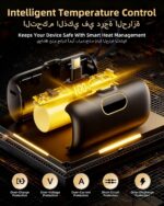 ⁦باور بانك صغير 5000 مللي امبير في الساعة⁩ - الصورة ⁦5⁩