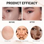 ⁦2 In 1 Anti Wrinkle Foundation Stick, Flawless Eraser Foundation Stick- Hydrating Lightweight, Double Head Fou-ndation Make Up with Brush,Multi-Use Face Makeup Contour St-ick (Natural Color)⁩ - الصورة ⁦2⁩