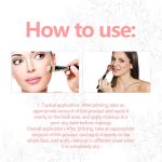 ⁦برايمر للوجه قبل المكياج من زيكزال، برايمر للوجه قبل المكياج، لمسة نهائية طبيعية، مرطب ويرطب، يقلل المسام، ملمس ناعم ويدوم طويلا، برايمر مات غير مرئي لجميع انواع البشرة (02)⁩ - الصورة ⁦5⁩