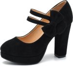 مايرنيسي جيسي حذاء بكعب عالي بكعب فيونكة للنساء مناسب لفساتين الزفاف