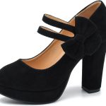 مايرنيسي جيسي حذاء بكعب عالي بكعب فيونكة للنساء مناسب لفساتين الزفاف