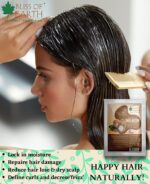 ⁦بليس أوف إيرث عبوة اعادة تعبئة زبدة الشيا العضوية النقية بنسبة 100% | زبدة الشيا الخام لعلامات التمدد | غير مكررة وافريقية | 100 جرام | رائعة للوجه والبشرة والجسم والشفاه والمنتجات التي تصنعها بنفسك⁩ - الصورة ⁦7⁩