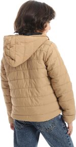 ⁦جاكيت بوليستر بغطاء للرأس للاولاد⁩ - الصورة ⁦3⁩