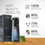 ⁦شامبو صبغ الشعر، شامبو صبغة فورية 3 في 1 للشعر الابيض، شامبو صبغة شعر لتغطية الشعر، يحافظ على الشعر صحيا ولامعا (بني داكن)⁩ - الصورة ⁦3⁩