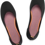 حذاء باليه مسطح للنساء، حذاء رسمي منسوج بمقدمة دائرية سهل الارتداء للمشي للنساء، حذاء بكعب عريض منخفض مريح وناعم