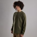 ⁦ار اند بي سويت شيرت منسوج برقبة دائرية ضيقة واكمام طويلة للاولاد 525-0777TB076-4⁩ - الصورة ⁦2⁩