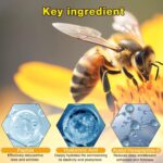 ⁦كريم بي فينوم من بوتوكس لازالة التجاعيد والرفع والترطيب والتعافي لجميع انواع البشرة، كريم سم النحل المضاد للشيخوخة، كريم مرطب للوجه (قطعة واحدة، عادي)⁩ - الصورة ⁦4⁩