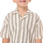 ⁦ار اند بي طقم ملابس مخطط للاولاد 325-1071Kb099-1⁩ - الصورة ⁦4⁩