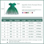 ⁦سيشيك فستان انيق للبنات من الساتان للمناسبات الخاصة للاطفال بعمر 2-10 سنوات⁩ - الصورة ⁦3⁩