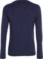 ⁦Tommy Jeans Men's TJM ORIGINAL RIB LONGSLEEVE TEE Knit Tops (pack of 1)⁩ - الصورة ⁦6⁩