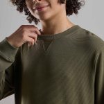 ⁦ار اند بي سويت شيرت منسوج برقبة دائرية ضيقة واكمام طويلة للاولاد 525-0777TB076-4⁩ - الصورة ⁦4⁩