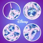 ⁦Disney Stitch Girls Swimwear One Piece Swimsuit for Children and Teenagers, Sizes 10 to 16 Years⁩ - الصورة ⁦6⁩