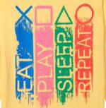 ⁦تيشيرت باكمام طويلة للاولاد (عبوة من 5 قطع)⁩ - الصورة ⁦4⁩