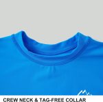 ⁦ويليت قميص سباحة للاولاد من راش جارد باكمام طويلة بعامل حماية من الاشعة فوق البنفسجية 50+ بعامل حماية من الشمس بعامل حماية من الشمس بعامل حماية من اشعة الشمس⁩ - الصورة ⁦4⁩