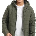 جاكيت بوليستر بغطاء للرأس للاولاد