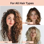 ⁦مجموعة بكرات شعر متوسطة وصغيرة من ايلور، 12 قطعة من بكرات الشعر ذاتية الإمساك 40 ملم و30 ملم و12 قطعة من مشابك تقسيم منقار البطة لصالونات الحلاقة وتصفيف الشعر (متنوعة)⁩ - الصورة ⁦4⁩