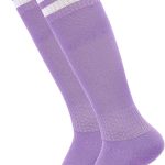 جوارب كرة القدم للاطفال في المدرسة الثانوية، جوارب رياضية سادة مخططة جيدة التهوية، جوارب رياضية للتدريب وكرة القدم للبنات والاولاد من سن 3-13 سنة