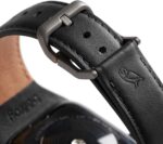 ⁦بيلروي سوار ساعة كلاسيكي (سوار متوافق مع ساعة ابل، قابل للتعديل للعمل او الارتداء الكاجوال) - اسود⁩ - الصورة ⁦4⁩