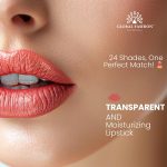 ⁦احمر شفاه احترافي شفاف ومرطب من جلوبال فاشون - 24 لون غني بتركيبة مرطبة تدوم طويلا مع لمسة نهائية لامعة ناعمة، ملمس غير لزج وخفيف الوزن (103 مونارك، 3.5 غرام)⁩ - الصورة ⁦5⁩