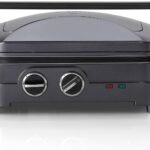 كويزنارت شواية وشواية مع اطباق قابلة للازالة من ستايل كوليكشن، رمادي داكن