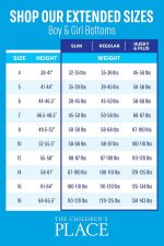 ⁦بنطلون جينز ضيق للغاية للبنات الصغيرات من ذا تشلدرنز بلايس (قطعة واحدة)⁩ - الصورة ⁦7⁩